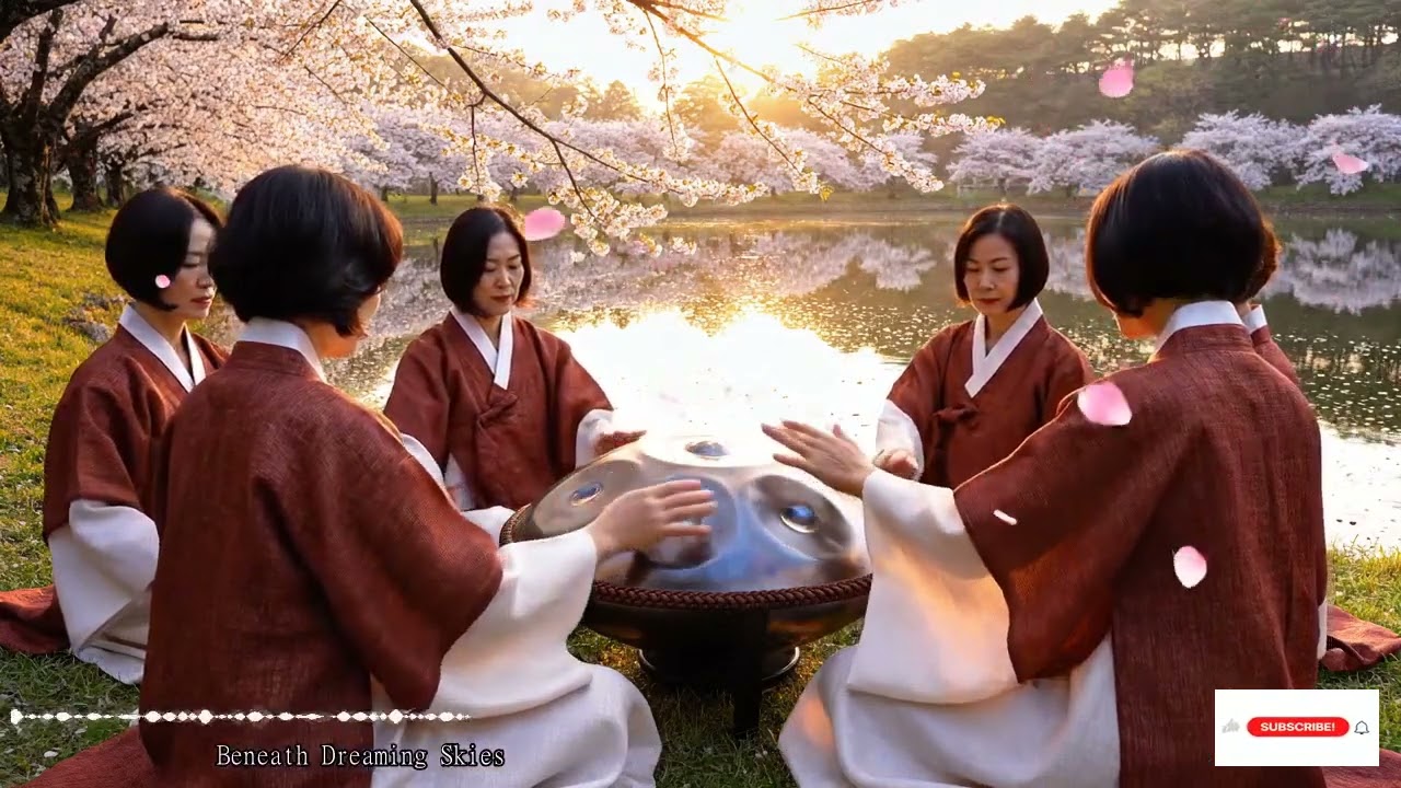 Dreamscape Handpan Melodies Immersed In Healing Frequencies For Nighttime Meditation And Rest