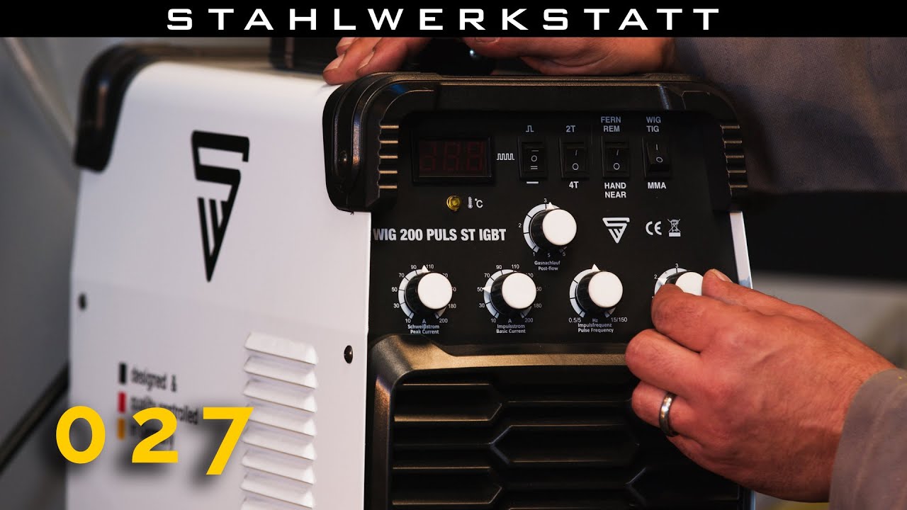 STAHLWERK - Semptember special - WIG 200 Puls ST IGBT - schweißen - Vorstellung