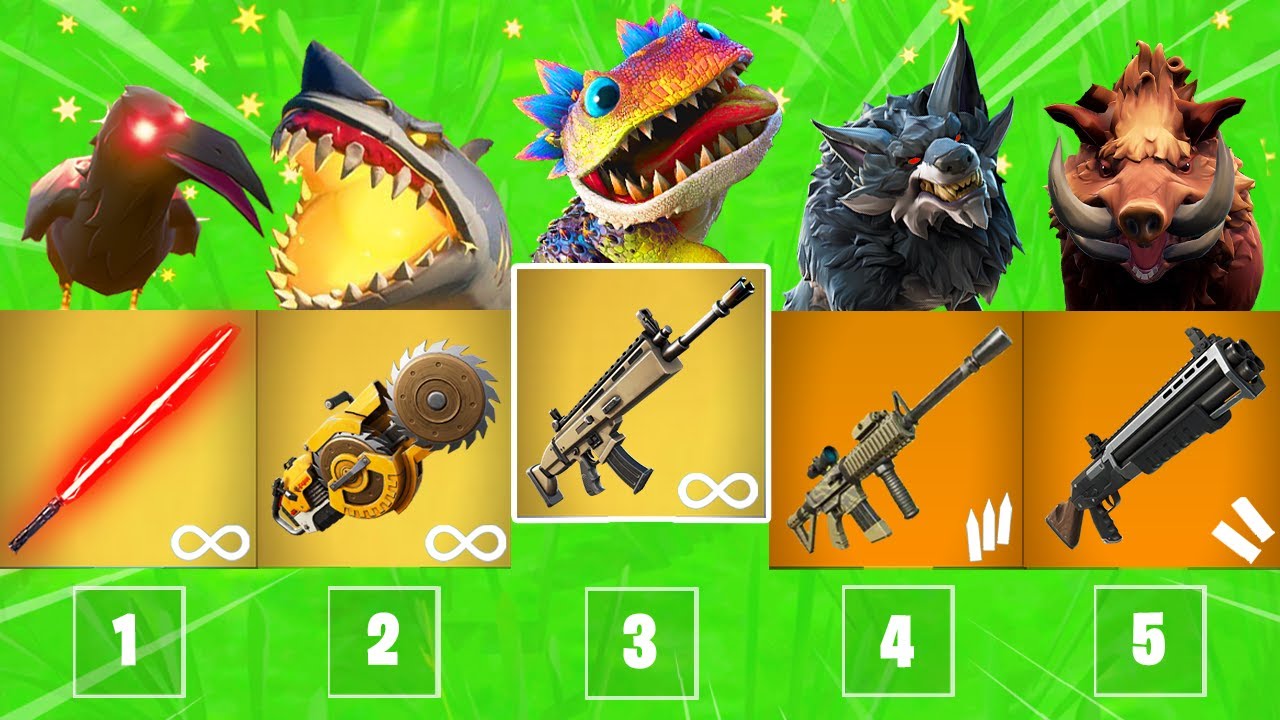 The NEW *RANDOM* ANIMAL Challenge in Fortnite