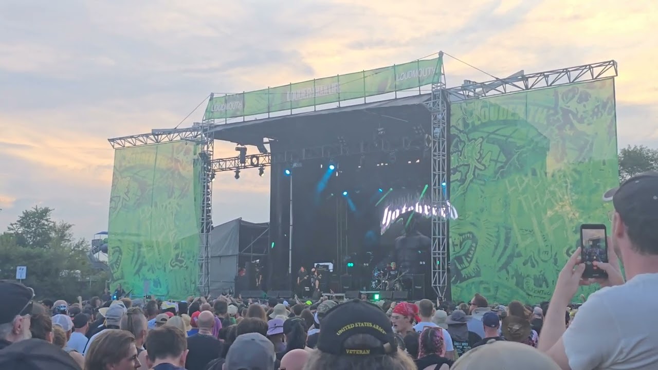 Hatebreed, live at Louder Than Life 2025, Louisville, KY. 9/19/2025