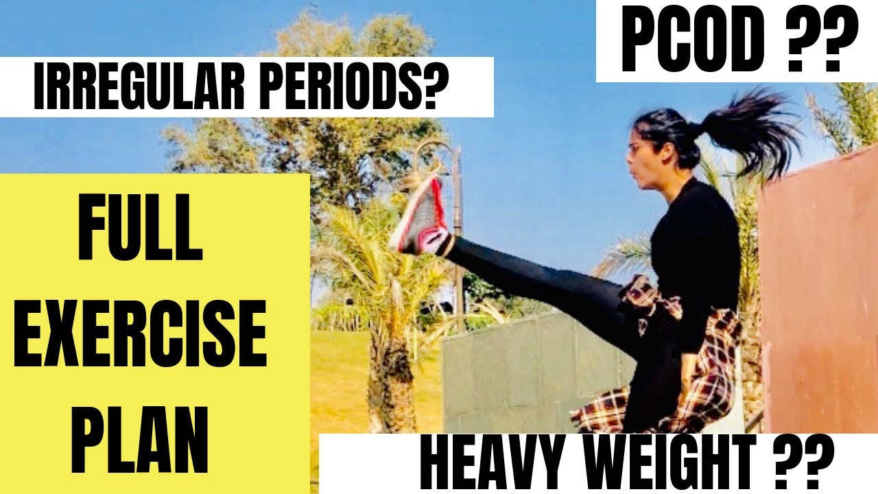 Exercise for PCOS/PCOD(With Voice) |Solution for PCOD |Fat Loss For Women at home | Somya Luhadia