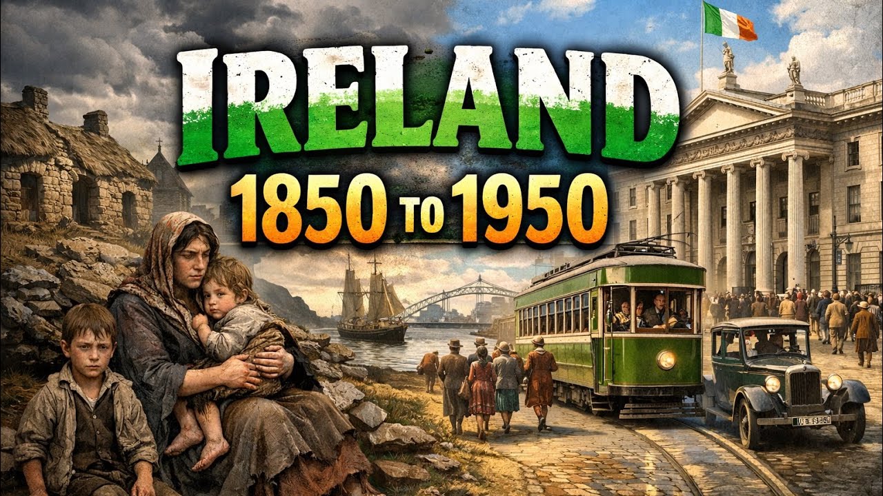 ireland 1850 to 1950 Stunning Footage