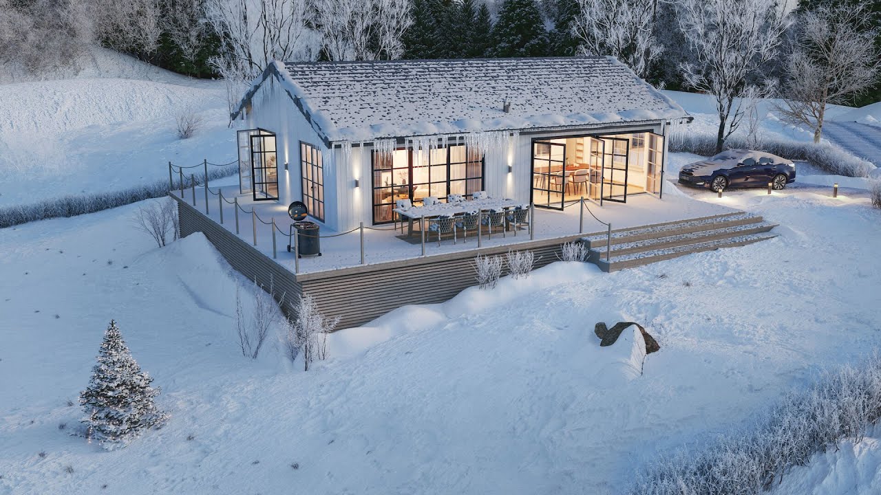 Fritidshus Villa blanka 87 kvm - Modulhus.se