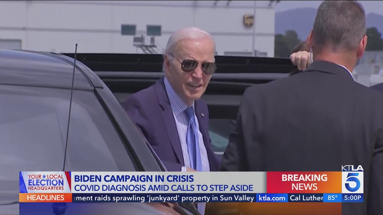 President Joe Biden tests positive for COVID-19