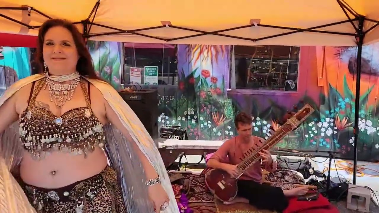 Bellydance Street Performer