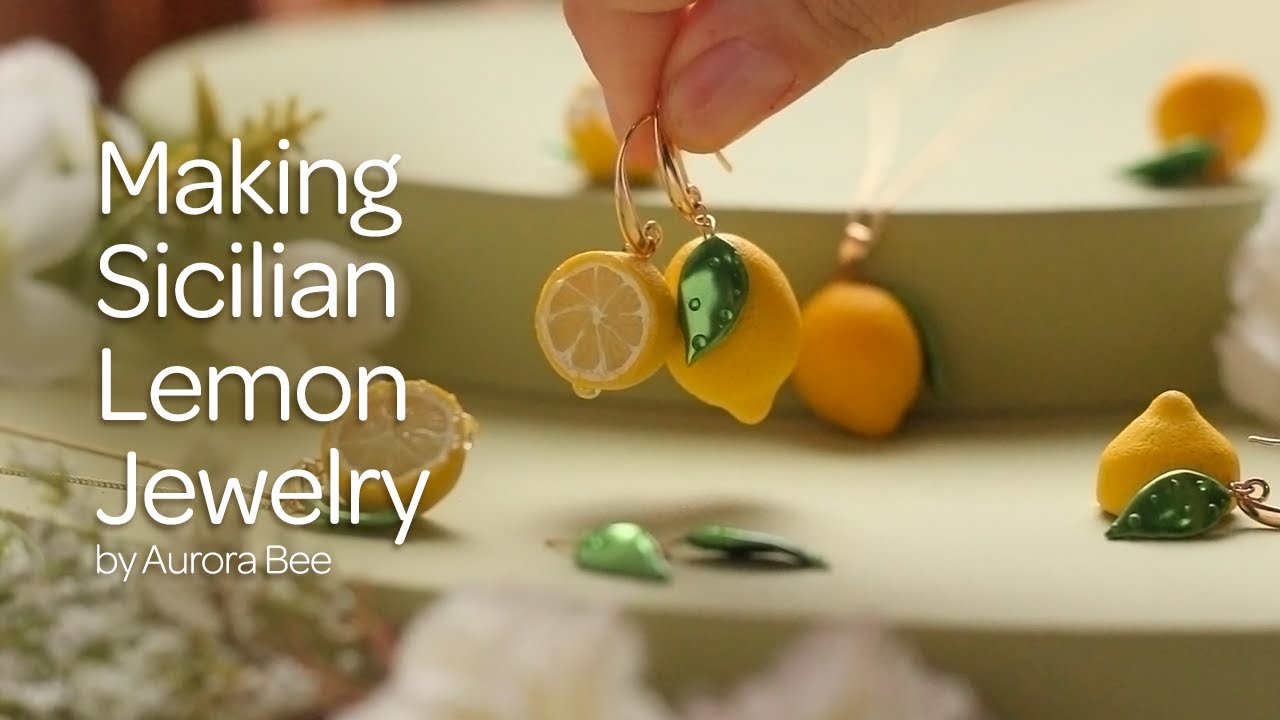 Making Sicilian Lemon Jewelry
