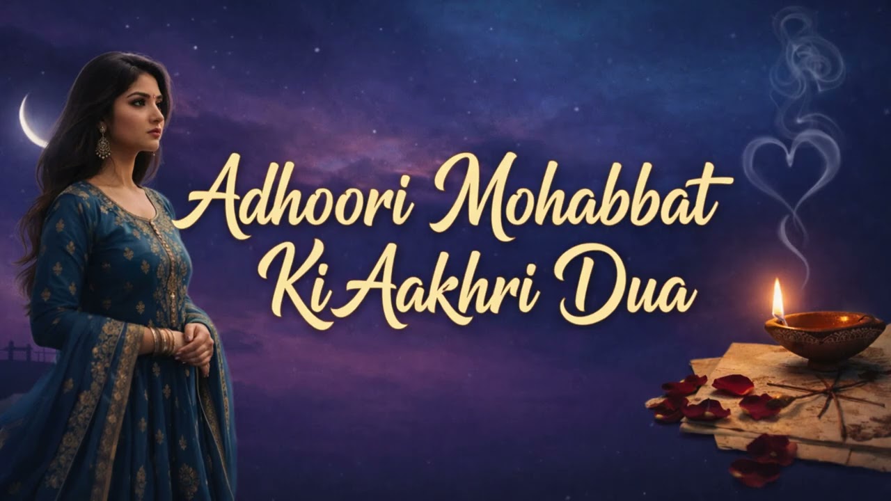 Adhoori Mohabbat Ki Aakhri Dua | Heart Touching Hindi Sad Song | Emotional Love Song