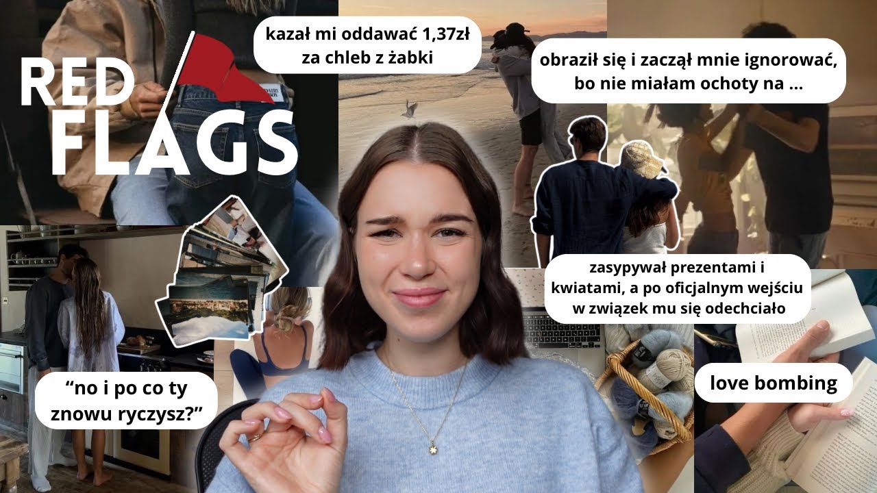 oceniam wasze RED FLAGI w związkach i randkowaniu 🚩