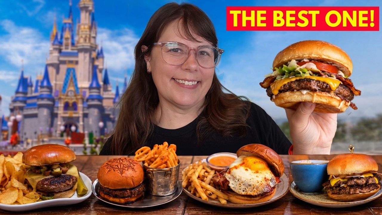 We Tried Every Burger at Disney World!