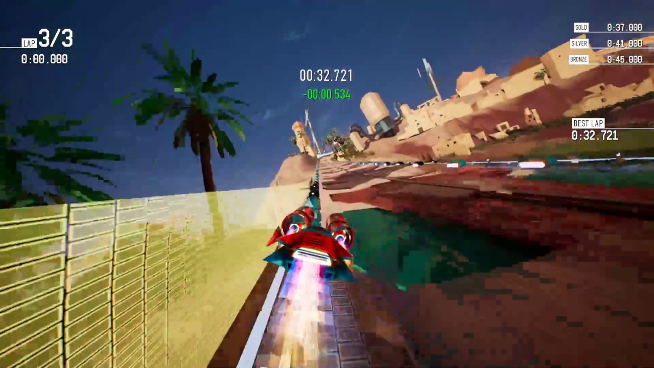 Redout all platinum medals speedrun ( with Europa, Neptune, Vertex and Mars DLCs )