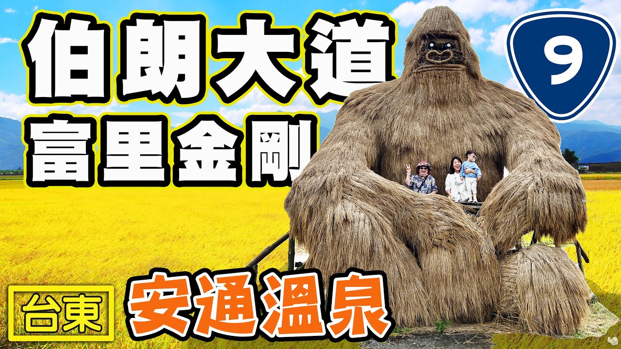 【台東花蓮 】伯朗大道 富里稻草藝術 安通溫泉 山灣水月 池上便當