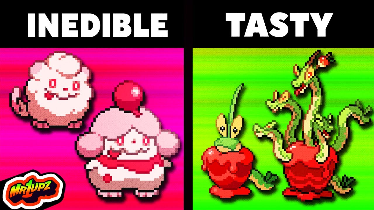 I Ranked ALL 65 Food Pokemon By How DELICIOUS They Are! | Mr1upz