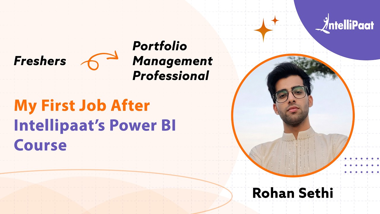 🎯 From Fresher to Portfolio Management Professional – First Job with Intellipaat’s Power BI Course!