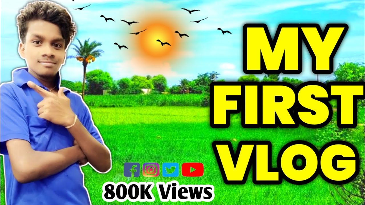 My First Vlog Santali 🔥 New Santali Vlog 🔥 My First Video On YouTube 