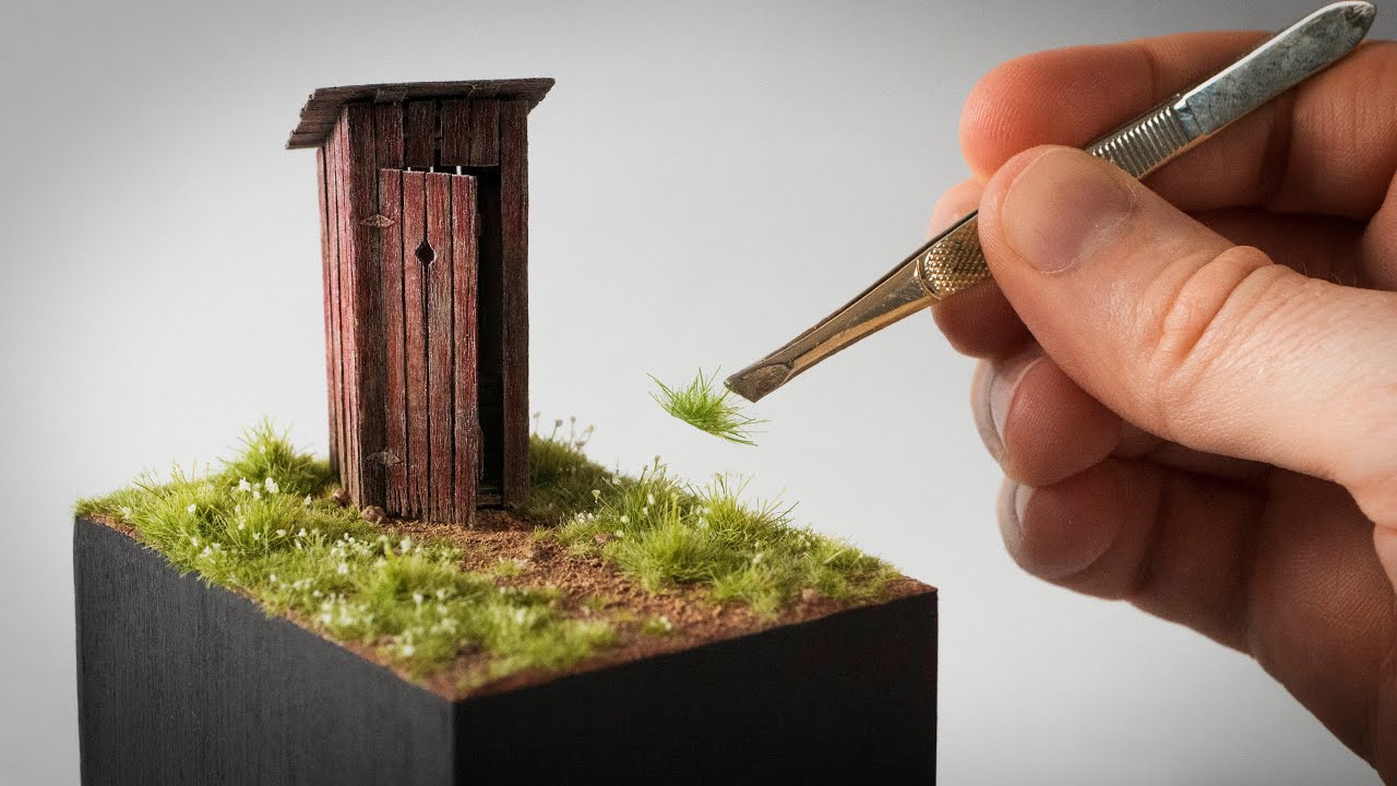 Building Another Miniature Outhouse