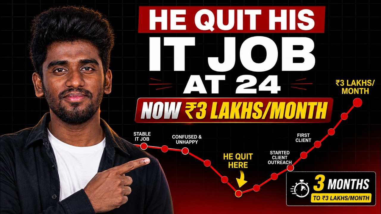 ₹25K IT Job &rarr; ₹3 Lakhs/Month in Just 3 Months &mdash; Without Ads | Tamil Digital Marketing Case Study
