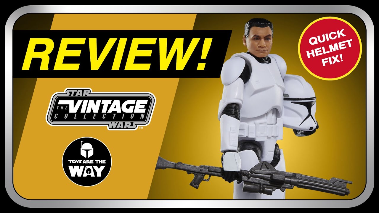Star Wars The Vintage Collection Фаза 1 Клон-солдат | Атака клонов | Обзор VC 309!