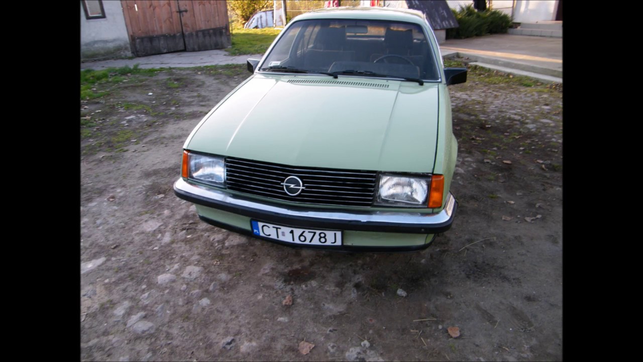 Opel Rekord E1 troche zabawy