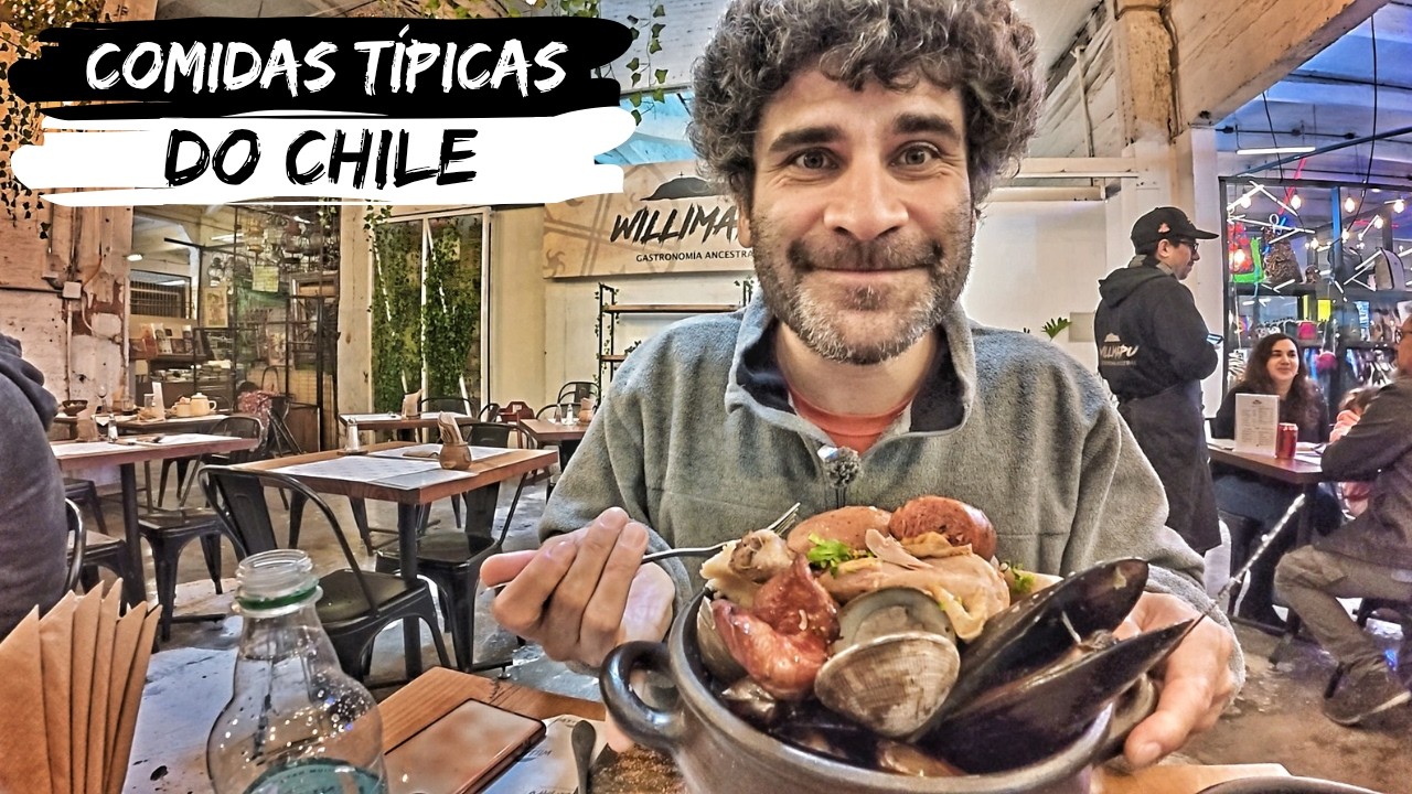 PROVANDO COMIDAS DO CHILE