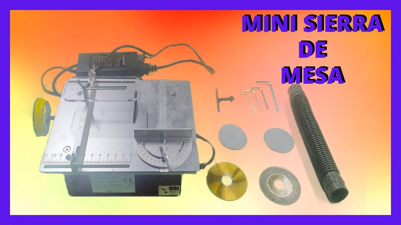 MINI SIERRA de MESA | UNBOXING y FUNCIONAMIENTO