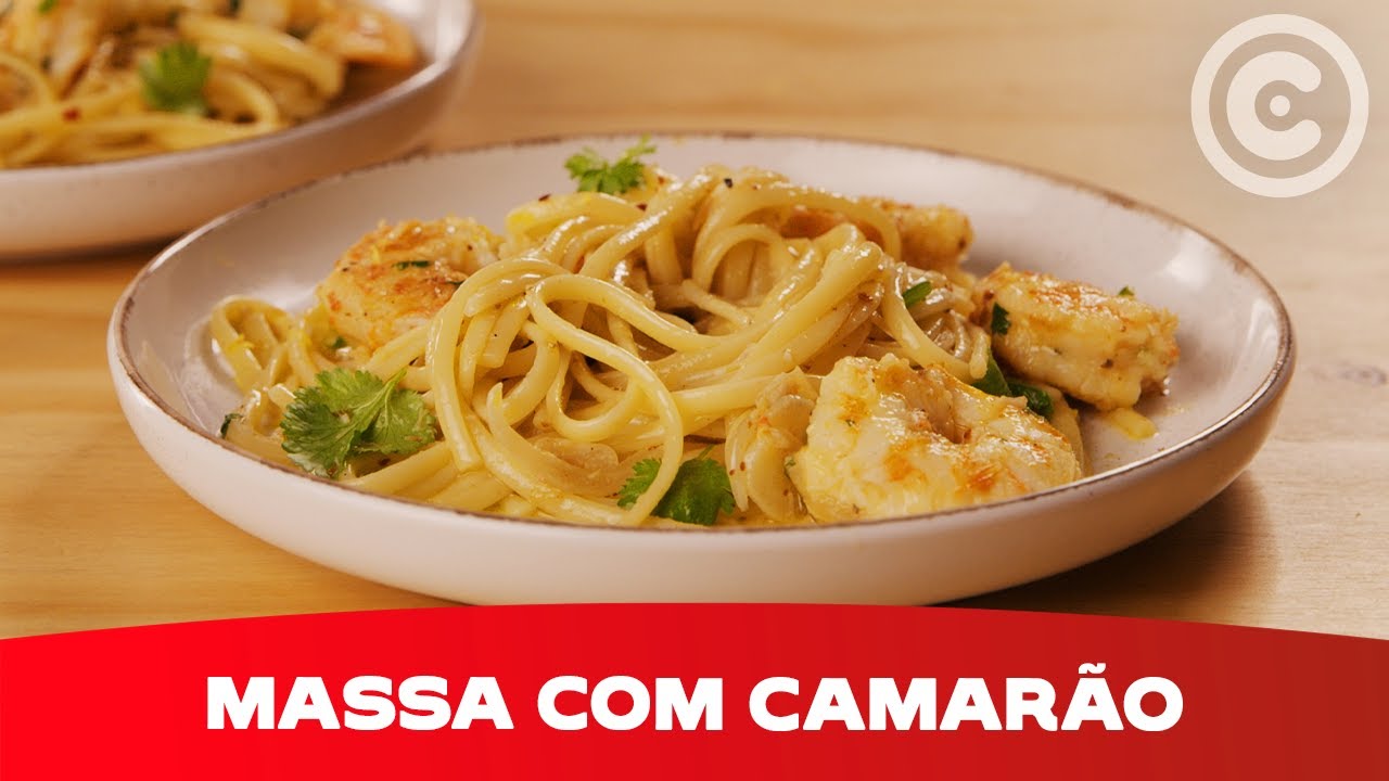 Irresist&iacute;vel e R&aacute;pida Massa com Camar&atilde;o