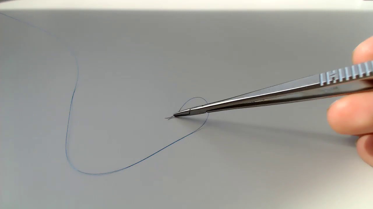 Vascular surgery: optimal needle loading