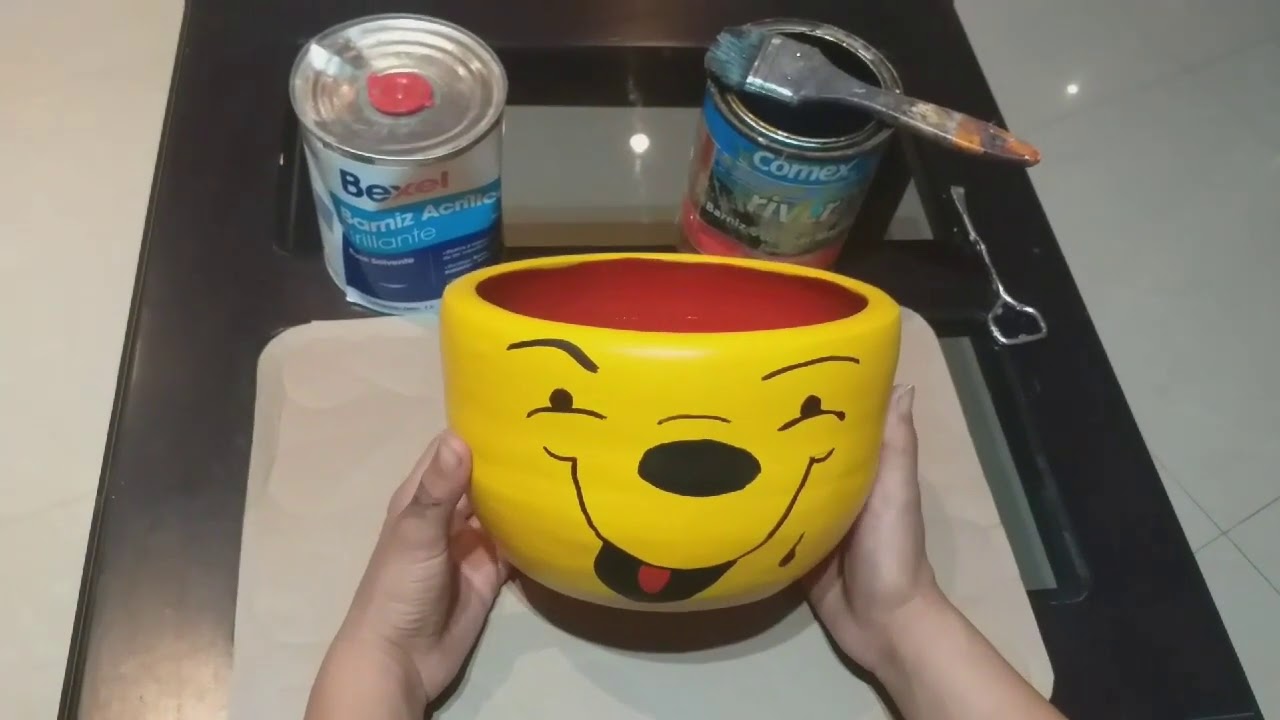 Como Dar Brillo Y Protección❓ A Una Maceta De Barro‼🏺Recién Pintada🎨🖌.