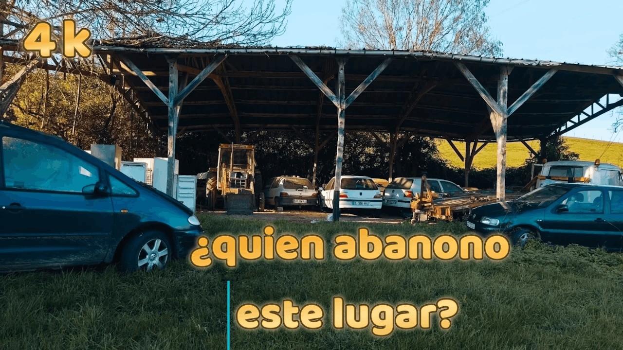 autos clásicos abandonados en granja francesa 🇨🇵 | ferme abandonee autos
