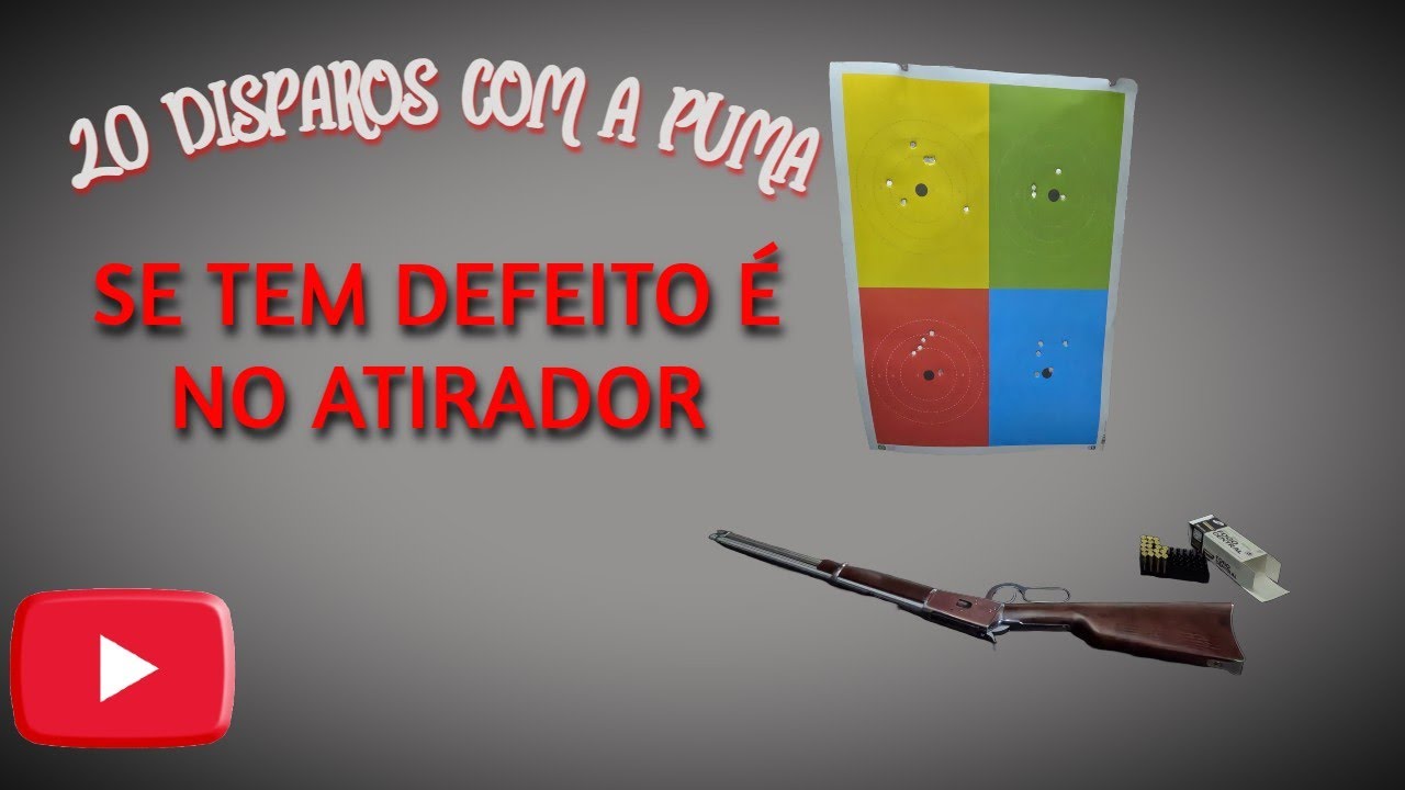 Treinando com a Puma 357 Magnum de 20 Polegadas, TOP demais.
