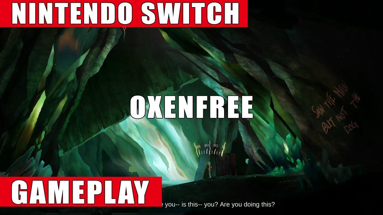 Oxenfree Nintendo Switch Gameplay