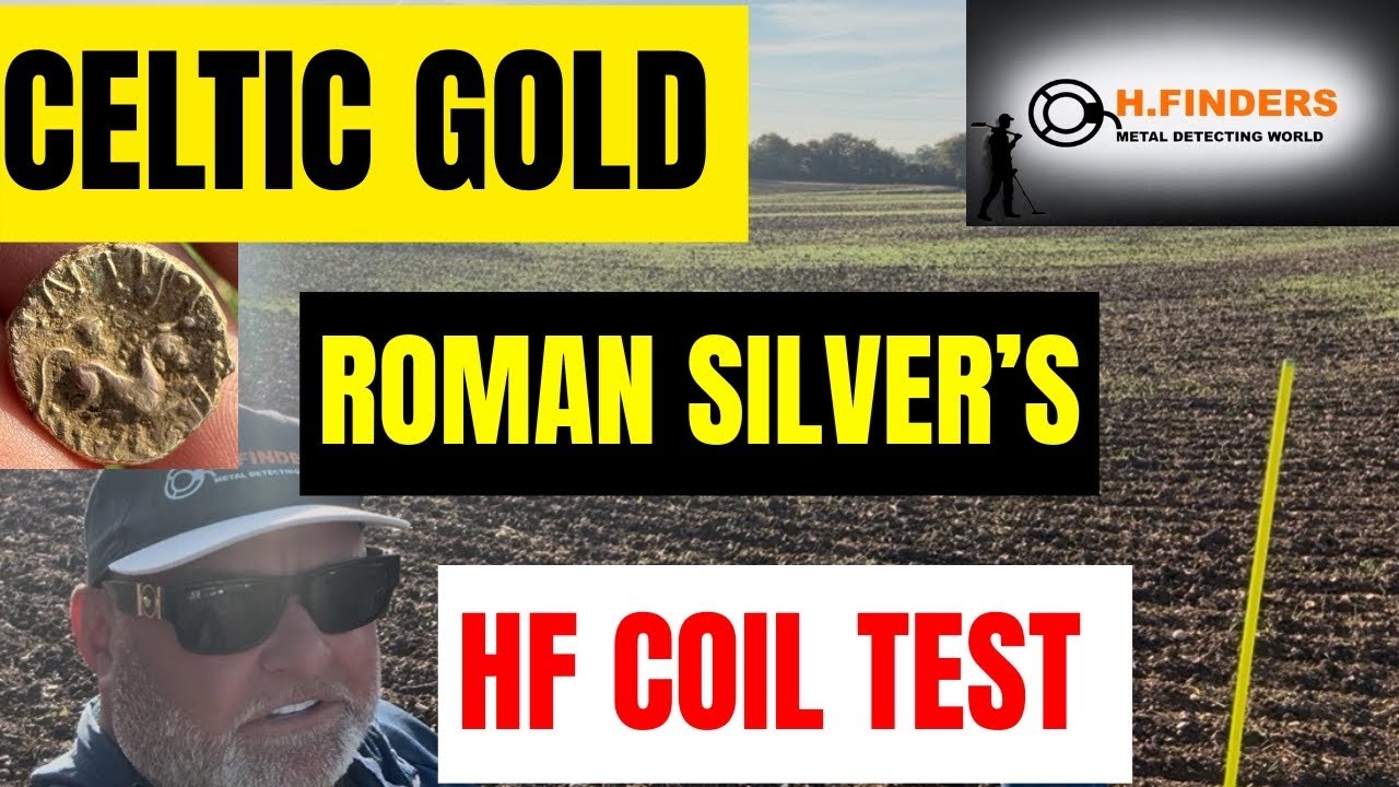 HF 2 COIL TEST..CELTIC GOLD|ROMAN SILVER.. metal detecting uk|#treasurehunt #metaldetecting 