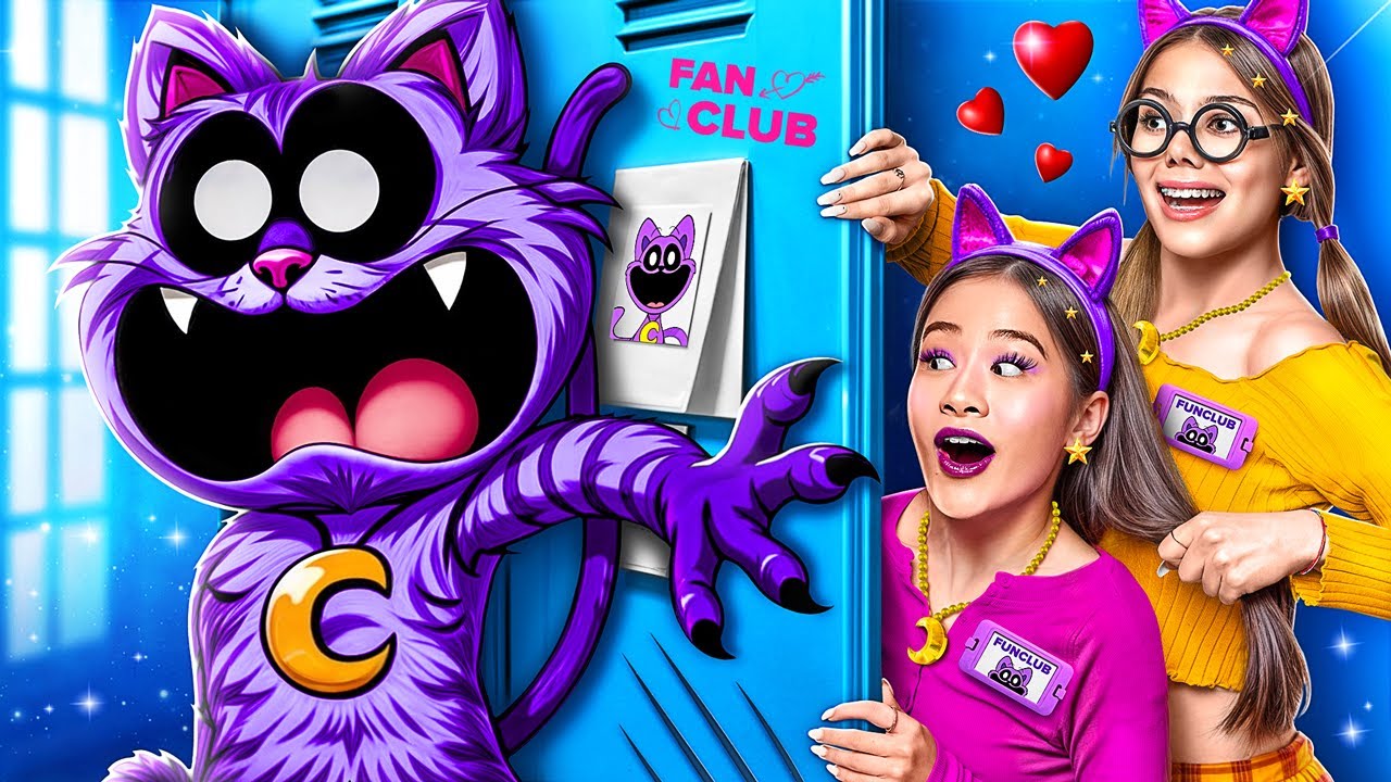 Catnap ile Aşırı Saklambaç! CATNAP HAYRAN KULÜBÜ EDİNİYOR! Poppy Playtime 3!