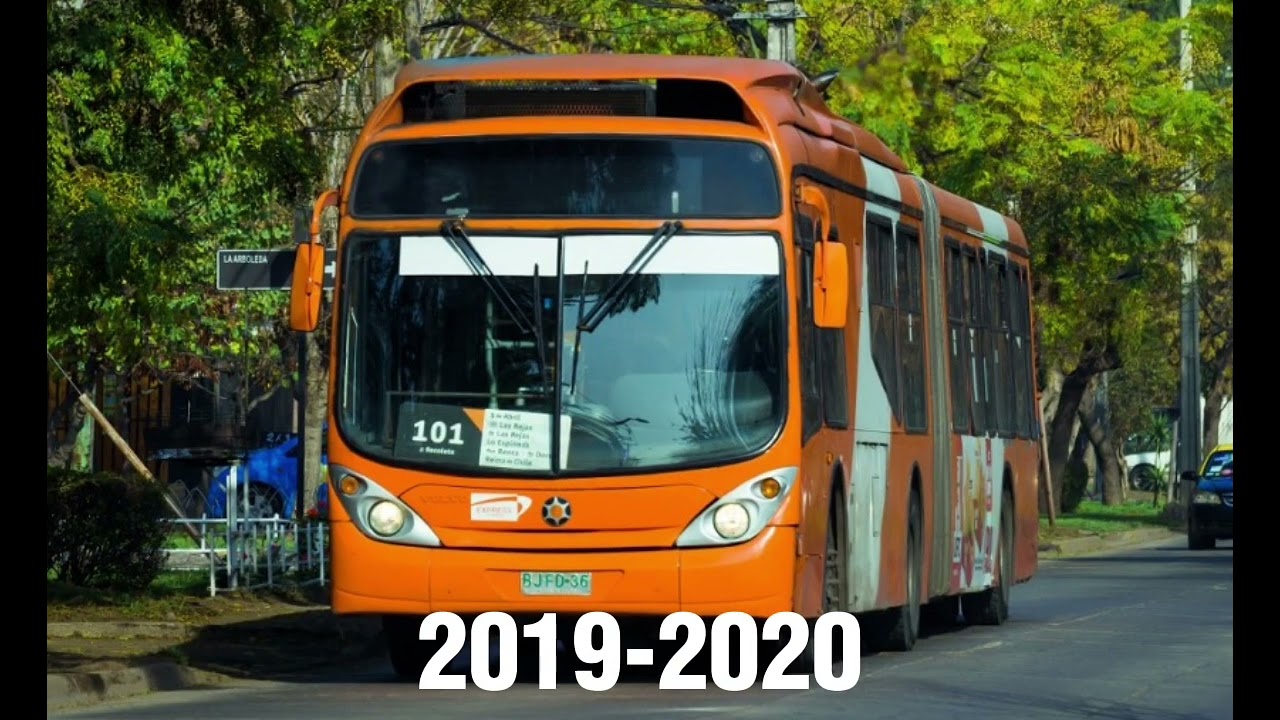 Evoluci&oacute;n de la L&iacute;nea 101 (Transantiago)