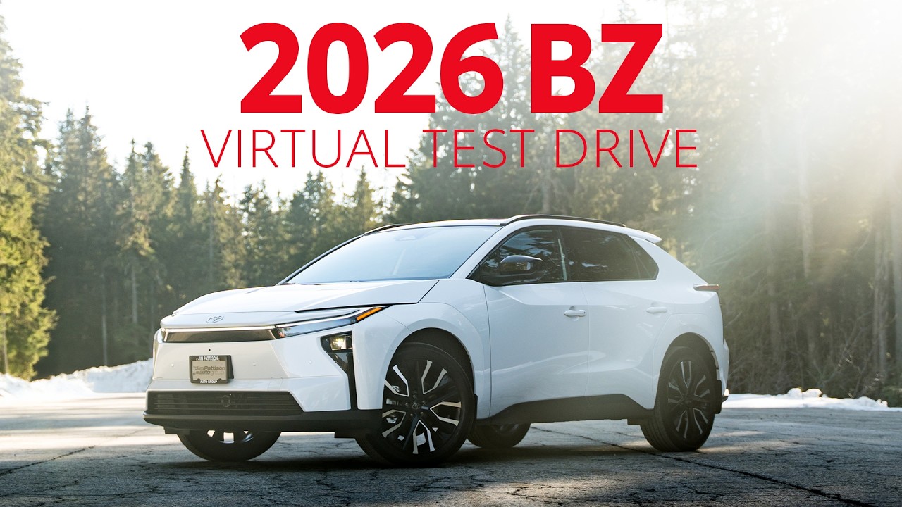 2026 Toyota bZ Limited AWD Walkaround and Virtual Test Drive