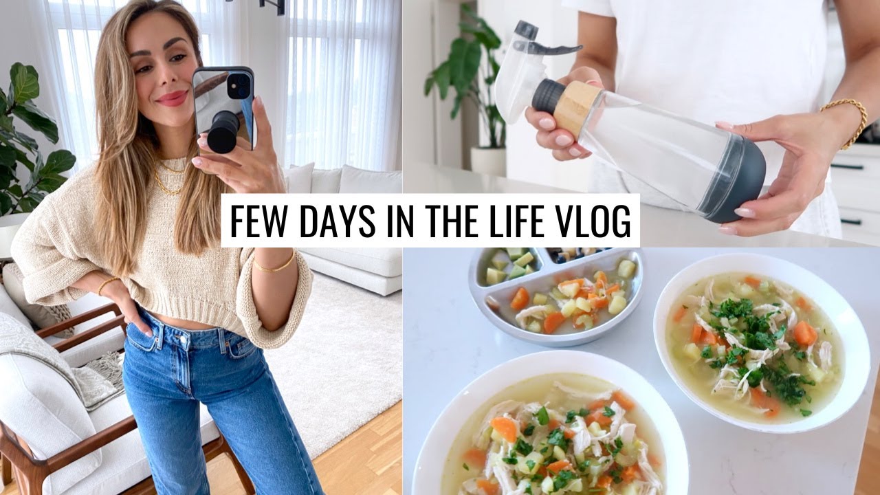VLOG | Favorite Healthy Dessert, DIY Non Toxic Cleaner & Weekend In The Life | Annie Jaffrey