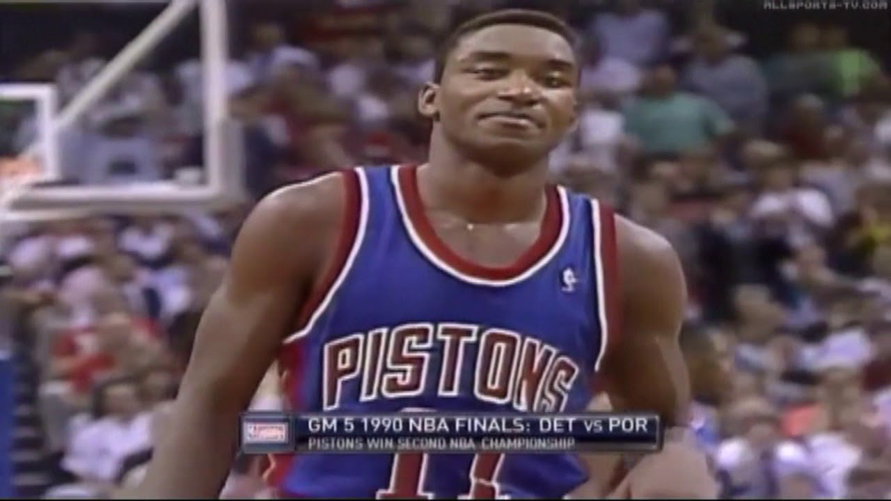 Isiah Thomas - 29-Point Finals MVP Performance vs. Blazers (1990)