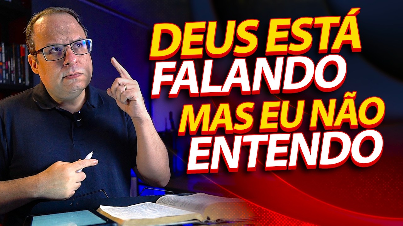 Deus está Falando mas eu não entendo.  (Felipe Seabra)