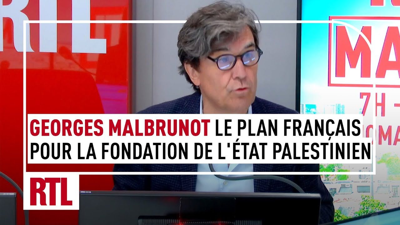 Georges Malbrunot : Le plan fran&ccedil;ais pour la fondation de l'&Eacute;tat palestinien