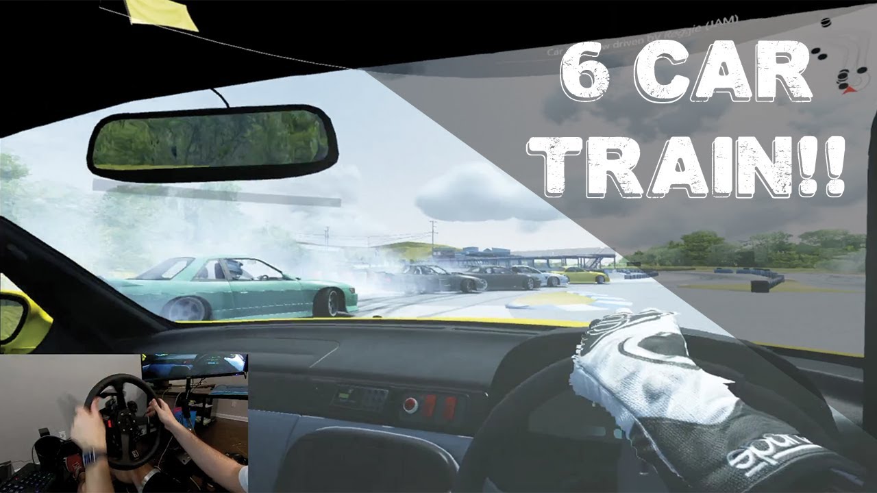 Tandem Session In KameTrick's Server | Oculus Rift S | Fanatec Wheel Cam