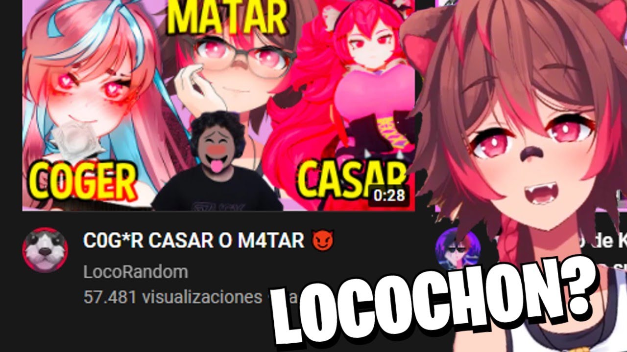 Rakkun ve el clip PROHIBIDO de LOCOCHON 🥵