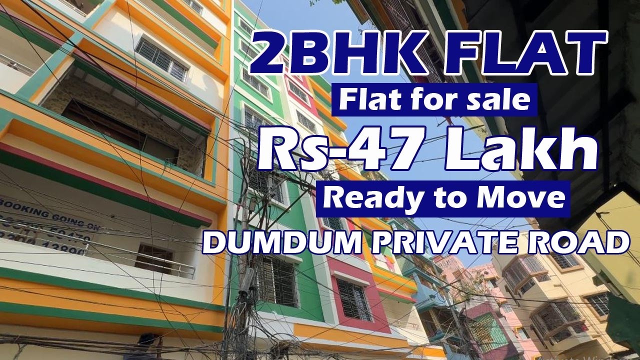 2BHK Flats in Dumdum, Near Railway & Metro Station | Ready to Move flats Metro Station