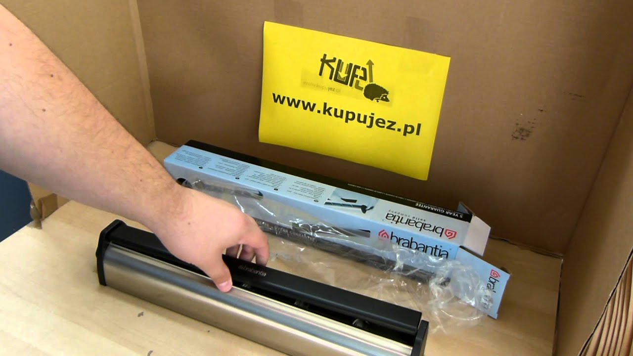 BRABANTIA - Suszarka PULL OUT - stalowa 385766 - www.kupujez.pl