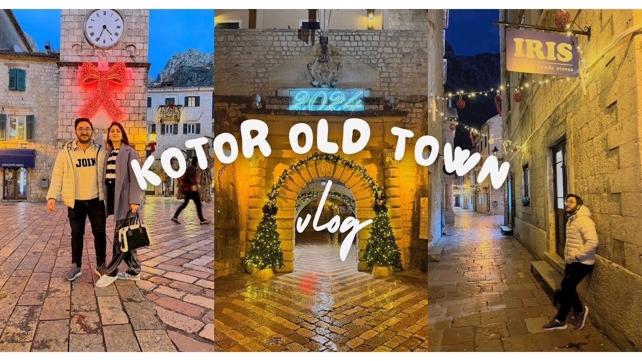 KOTORDAYIZ || yeme, içme, market alışverişi #vlog Part -3 🇲🇪