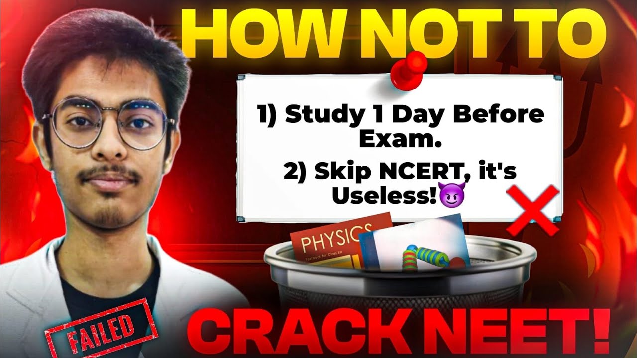 6 Common mistakes of a NEET Aspirant 🔥‼️This will cost your selection 😞‼️