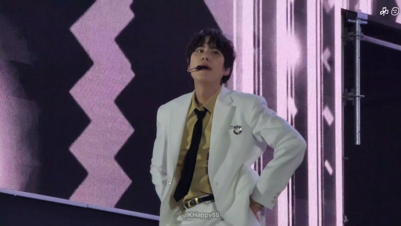 250531 규현 SBS 메가콘서트 'Black Suit' 직캠 | KYUHYUN MGC 블랙수트 fancam