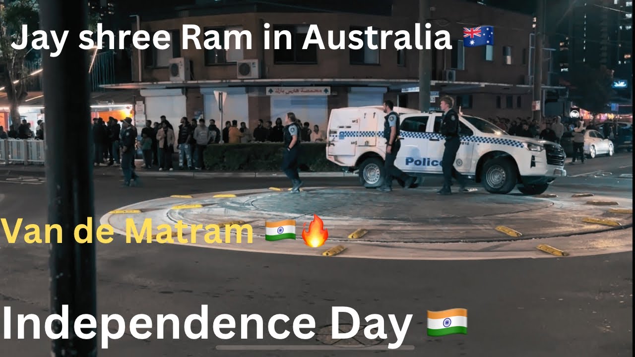 What is going on at Harris park(Australia 🇦🇺)? On Independence Day 🇮🇳