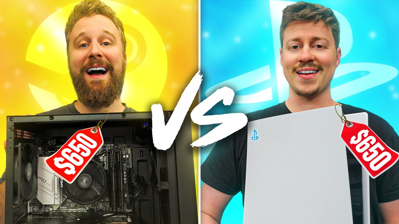 We Built a Gaming PC to BEAT the PS5 in 2026