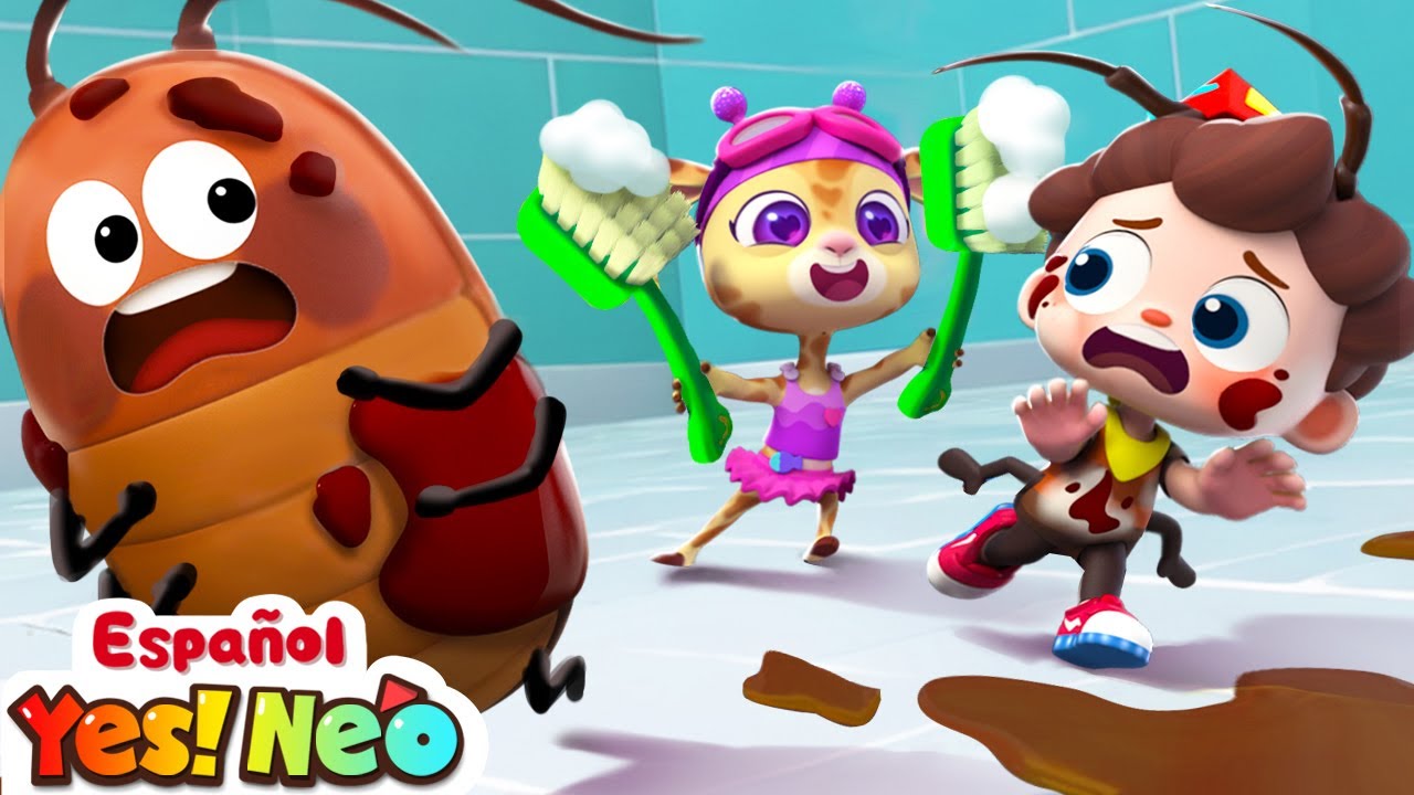 La Cucaracha | Canción de Baño | Yes! Neo - Canciones y Caricaturas para Niños