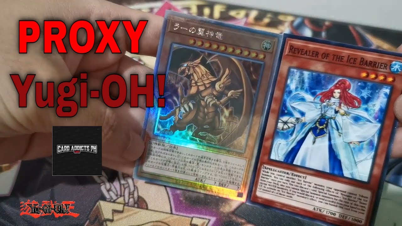 How to make Yugi oh Proxy Card (EASY)
