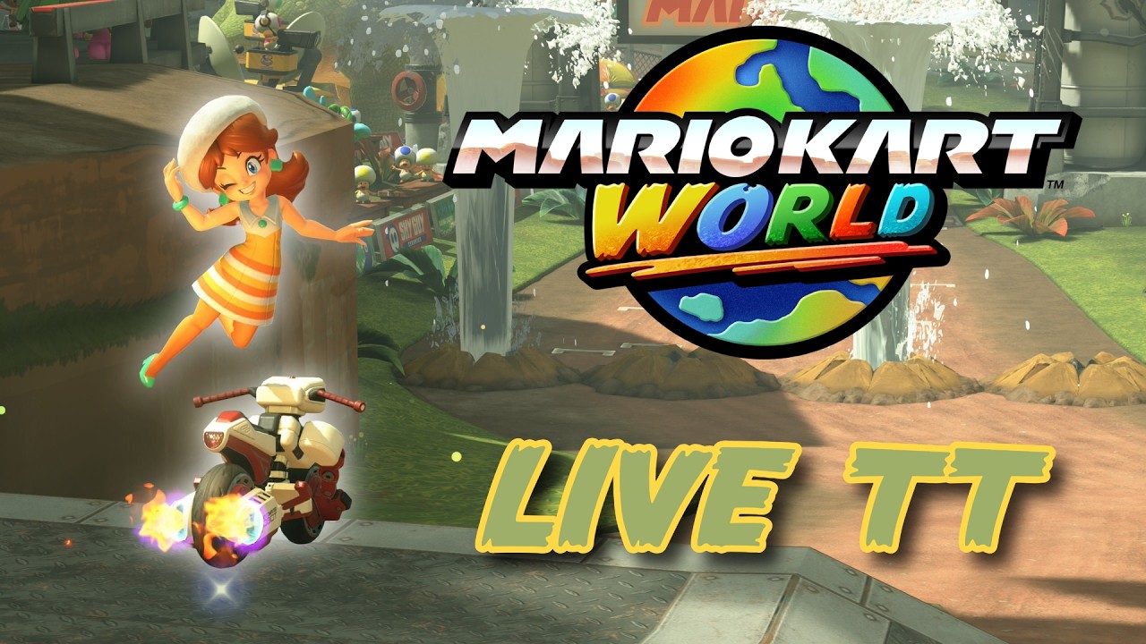 MARIO KART WORLD LIVE DDJ TIME TRIAL | GRIND FOR 44's IS REAL